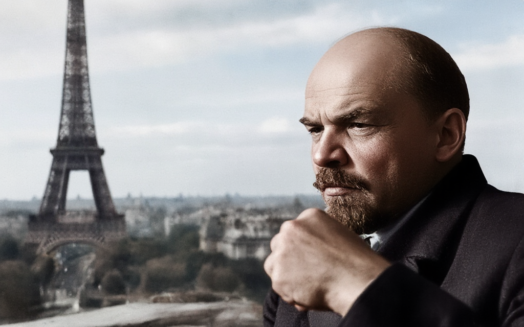 photo of LEN punching Eiffel tower