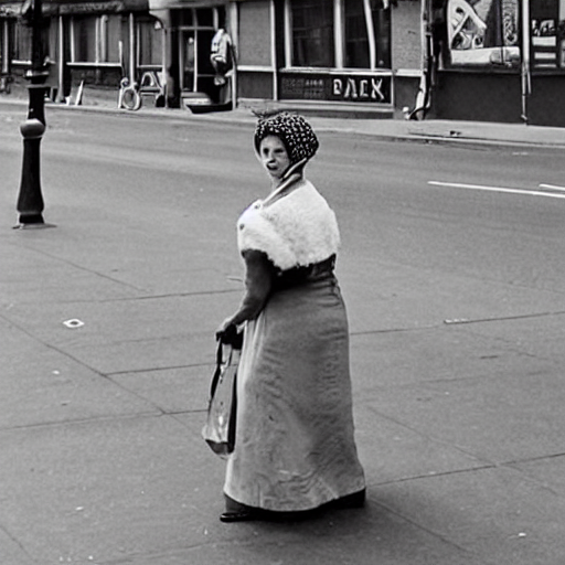 A woman walking down the street_50_000000.png