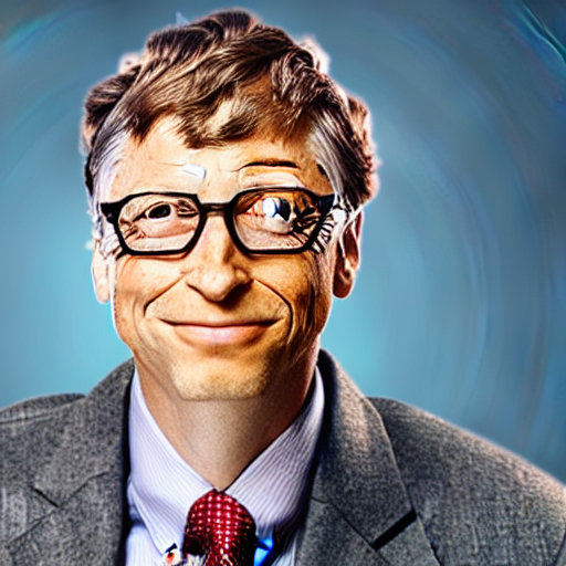 highly photorealistic picture of bill gates.png