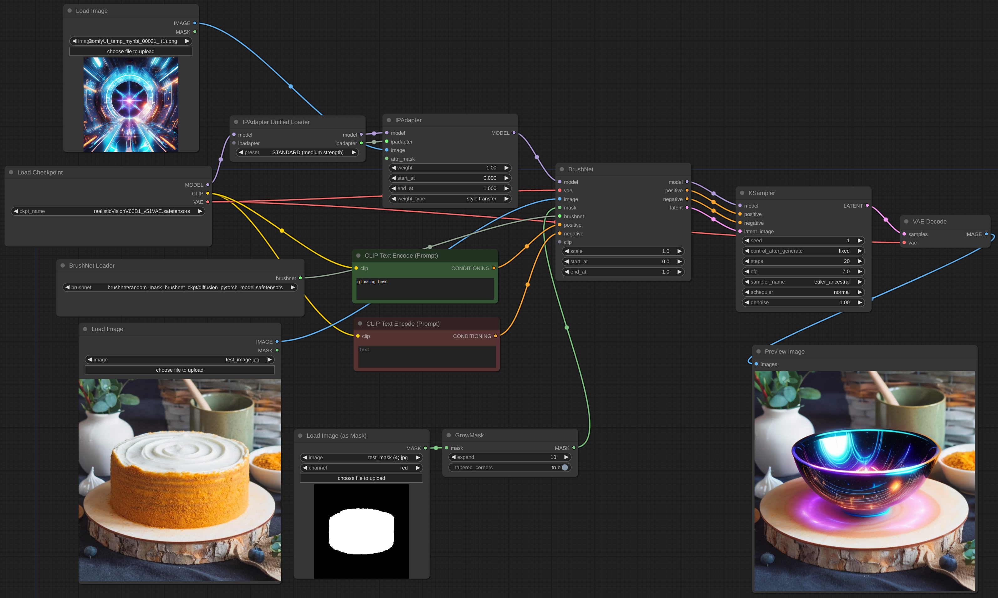 example workflow