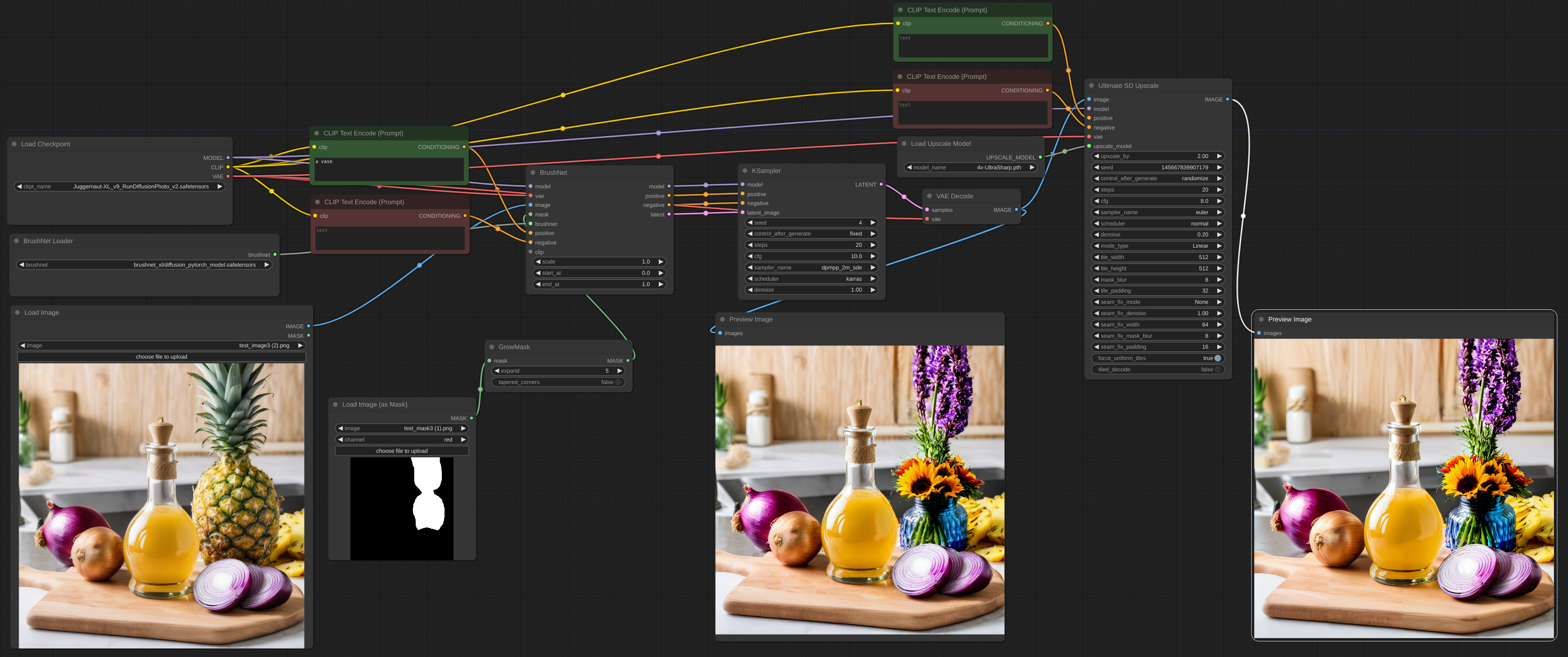 example workflow