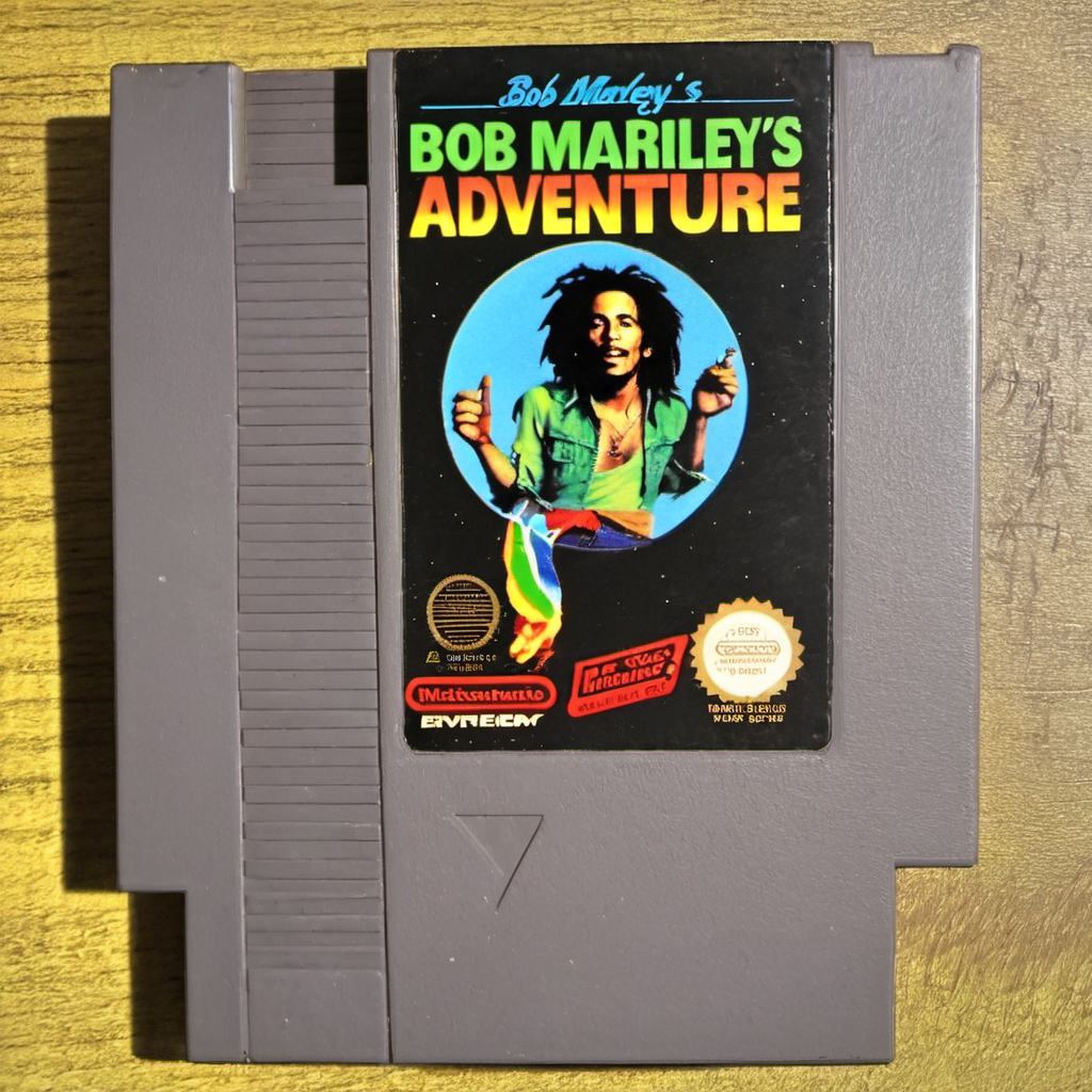 00235-[number]-3274422489-_lora_nes_1_  nes video game cartridge, Bob Marley's Adventure, english text, no humans, solo,  parody.png