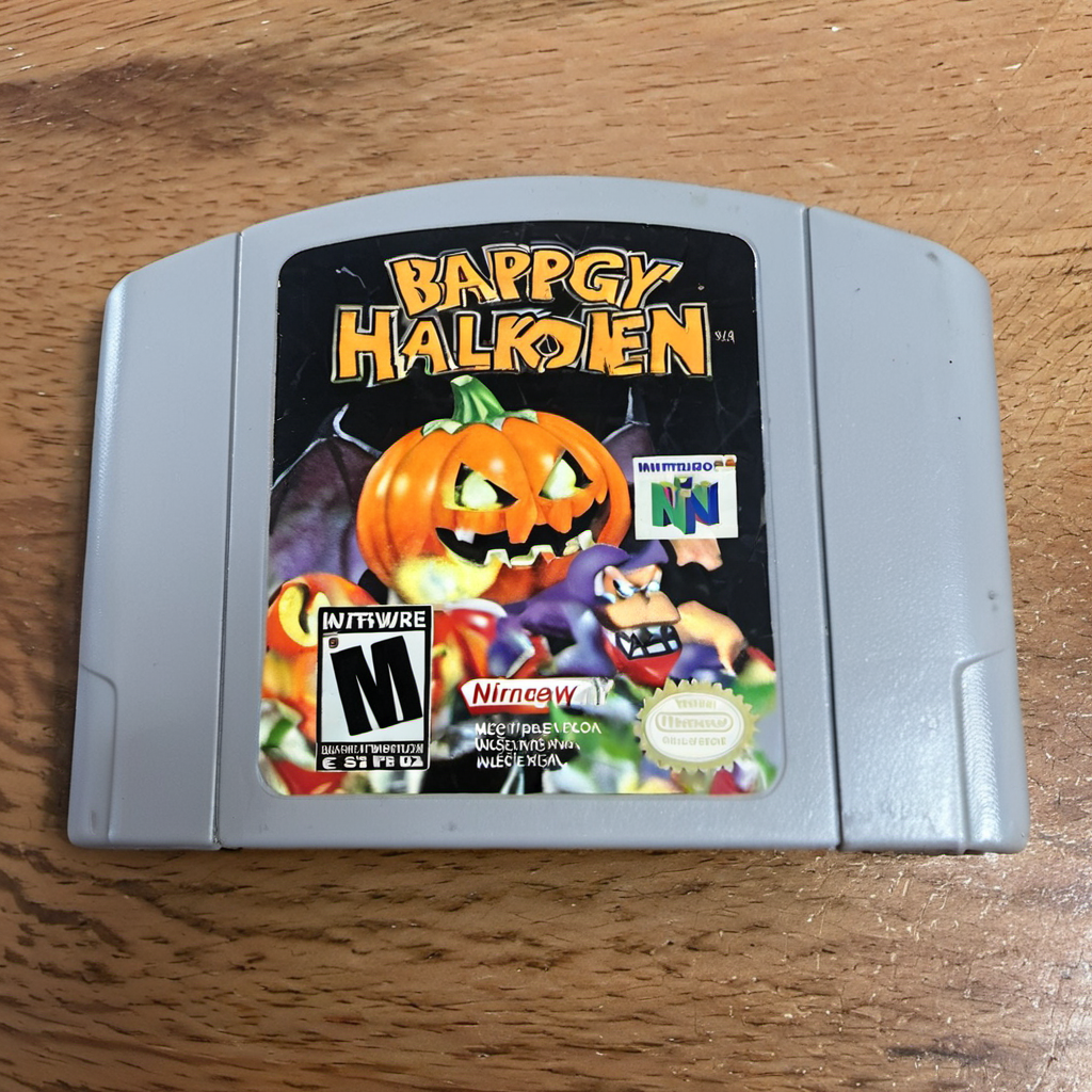 00007-[number]-1554376614-_ _lora_n64-000009_1_ n64 videogame, cartridge, Spooky Halloween jackolantern.png